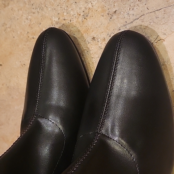 NEW! FRENCH CONNECTION Black Joselyn Ankle Boots Booties 11. - Picture 3 of 9